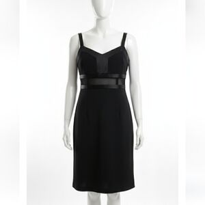 Elegant Black Sleeveless Dress